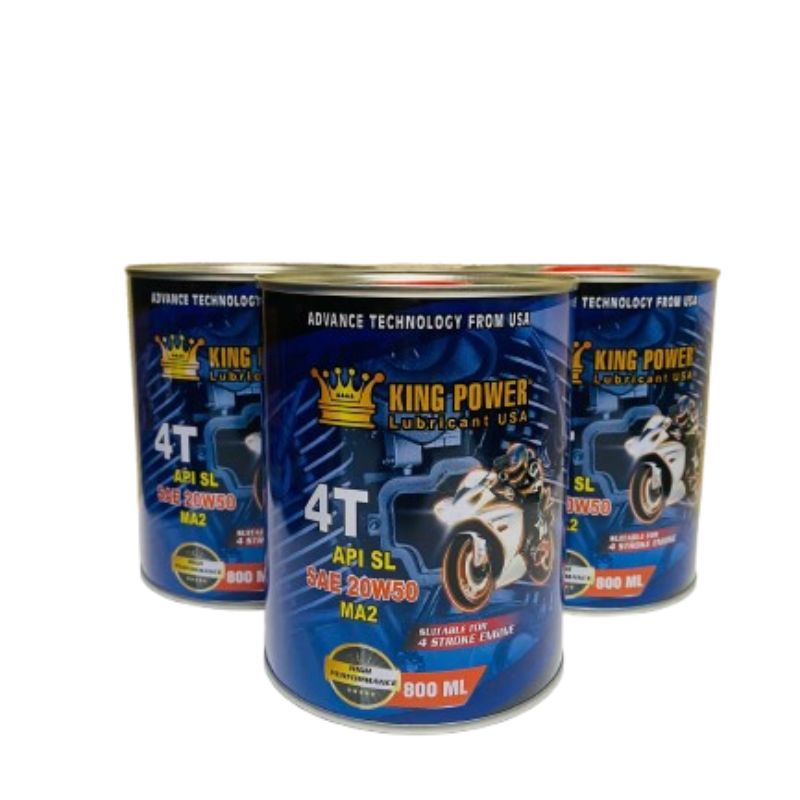 Thay nhớt King Power 4T 20W50 0.8L
